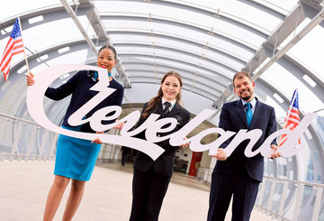 Aer Lingus inaugural flight to Cleveland