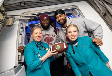 College Football Team Arrivals 2024