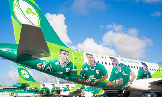 Aer Lingus extends award-winning Irish Rugby Sponsorship