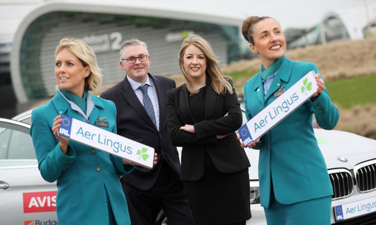 Aer Lingus announces new care hire partnership with Avis Budget