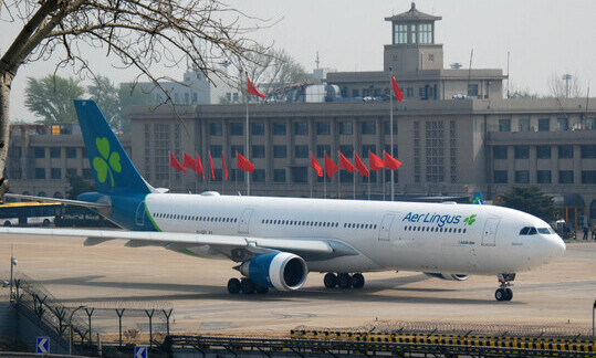 Aer Lingus Critical Supply Operation to China