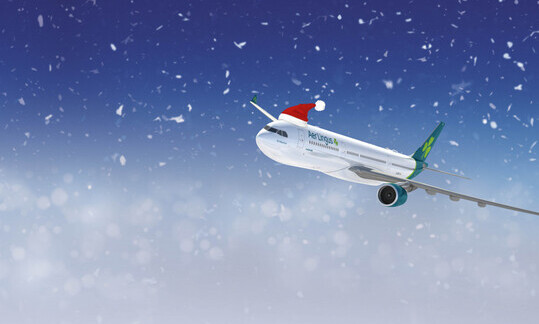 Give the gift of travel this Christmas with Aer Lingus