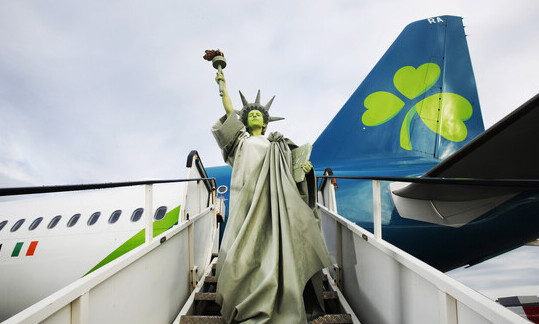 Aer Lingus reconnects Ireland and the US as travel ban lifts