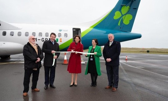 ‘And they’re off!’– Emerald Airlines’ Inaugural Flight Departs from Donegal to Dublin, re-establishing Aer Lingus Connectivity to the North West of Ireland  