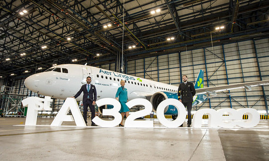 Aer Lingus takes delivery of first new generation A320neo aircraft