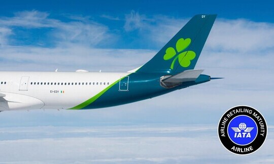 Aer Lingus receives IATA Airline Retailing Maturity (ARM) index recognition