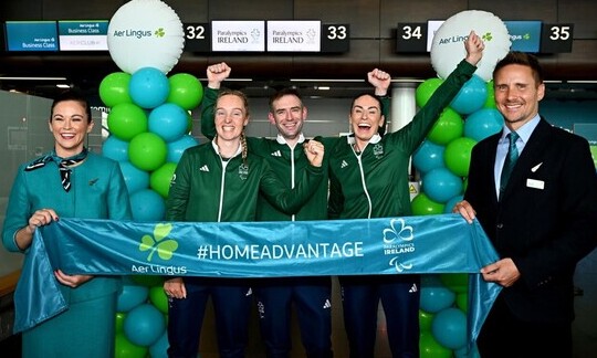 Irish Paralympic Athletes Depart for Paris with Aer Lingus