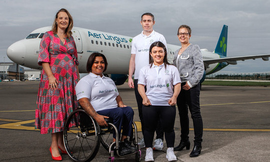 Triumphant Team Ireland Return to Dublin with Aer Lingus