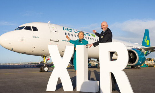 Going the distance: Aer Lingus welcomes two new XLR Aircraft to its fleet