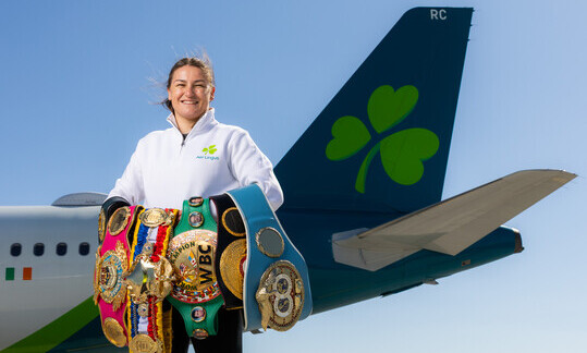 AER LINGUS ANNOUNCES PARTNERSHIP WITH IRISH BOXING ICON KATIE TAYLOR