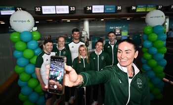 Paralympics Ireland Team Departure 2024