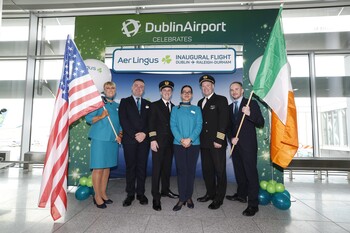 Aer Lingus inaugural RDU