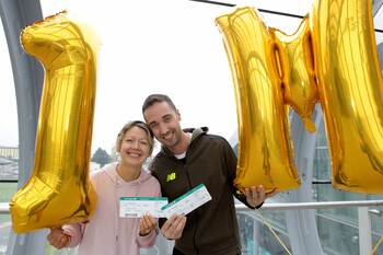 Aer Lingus One Millionth Transatlantic Guest