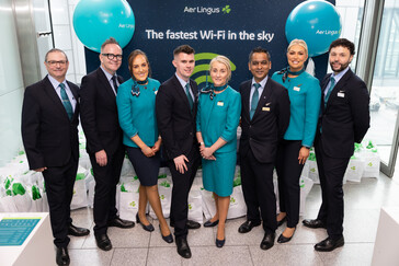 Aer Lingus first Starlink flight-2