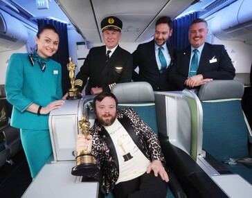 Aer Lingus welcomes home Oscar winners ‘An Irish Goodbye’!