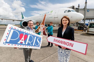 New Paris service with Aer Lingus for Shannon Airport 1