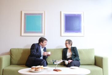 Conor McCarthy Executive Chairman of Emerald Airlines and Lynne Embleton CEO of Aer Lingus 3