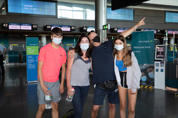 Aer Lingus welcomes customers back