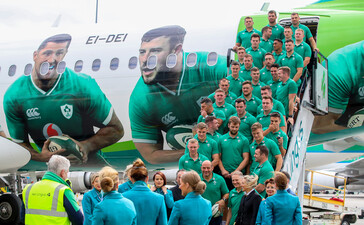 Irish Rugby Team Send Off