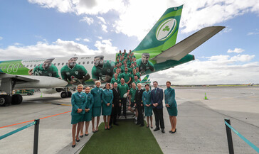 Irish Rugby Team Send Off