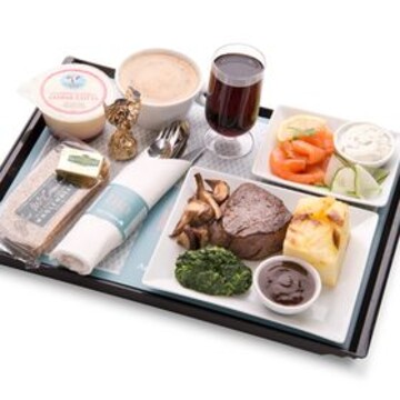 Business Class Dining