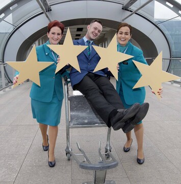AER LINGUS CELEBRATES RETAINING STATUS AS IRELAND’S ONLY 4-STAR AIRLINE IN LATEST SKYTRAX RATINGS