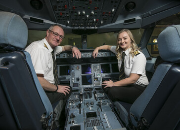 Father Daughter Pilot Duo