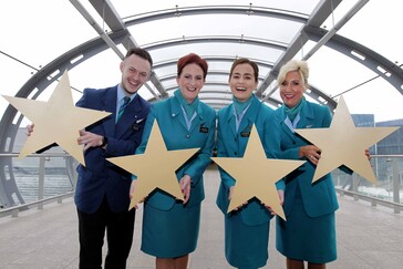 AER LINGUS CELEBRATES RETAINING STATUS AS IRELAND’S ONLY 4-STAR AIRLINE IN LATEST SKYTRAX RATINGS