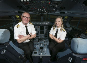 Father Daughter Pilot Duo