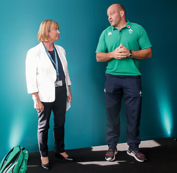 Irish Rugby Team Send Off