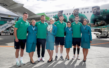 Irish Rugby Team Send Off