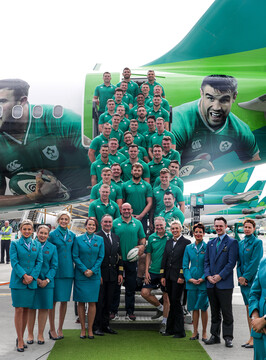 Irish Rugby Team Send Off