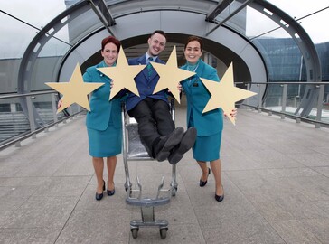 AER LINGUS CELEBRATES RETAINING STATUS AS IRELAND’S ONLY 4-STAR AIRLINE IN LATEST SKYTRAX RATINGS