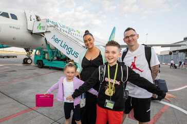 Aer Lingus welcomes customers back