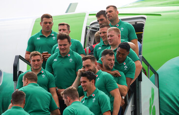 Irish Rugby Team Send Off