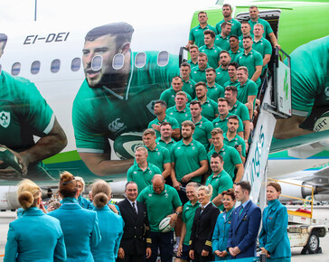 Irish Rugby Team Send Off