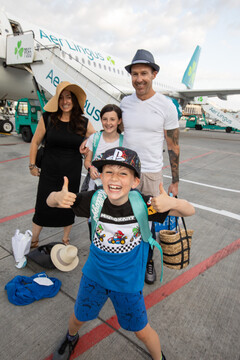 Aer Lingus welcomes customers back