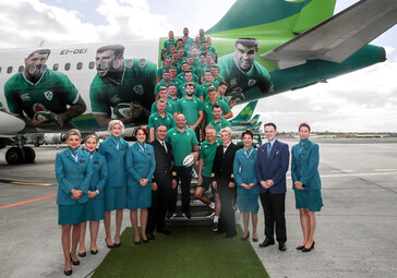 Irish Rugby Team Send Off