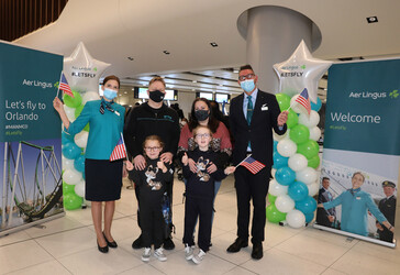 Manchester to Orlando Inaugural Flight EI 35