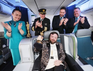 Aer Lingus welcomes home Oscar winners ‘An Irish Goodbye’!