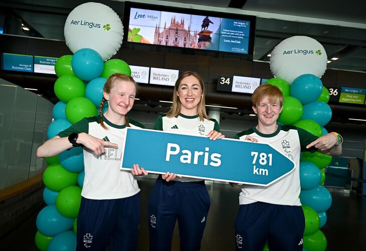 Paralympics Ireland Team Departure 2024