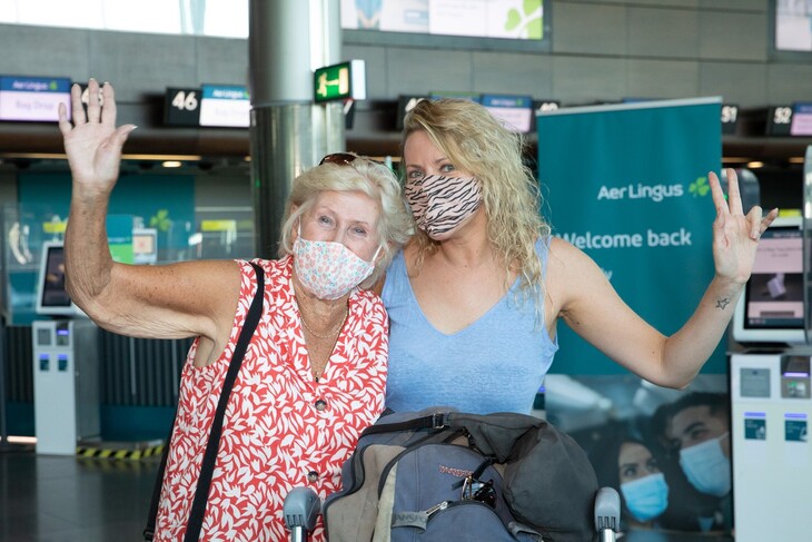 Aer Lingus welcomes customers back