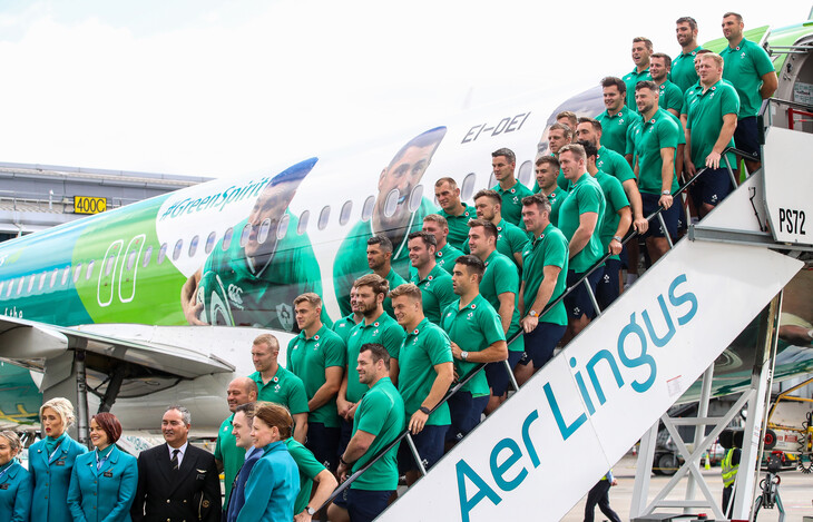 Irish Rugby Team Send Off