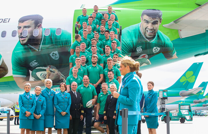Irish Rugby Team Send Off