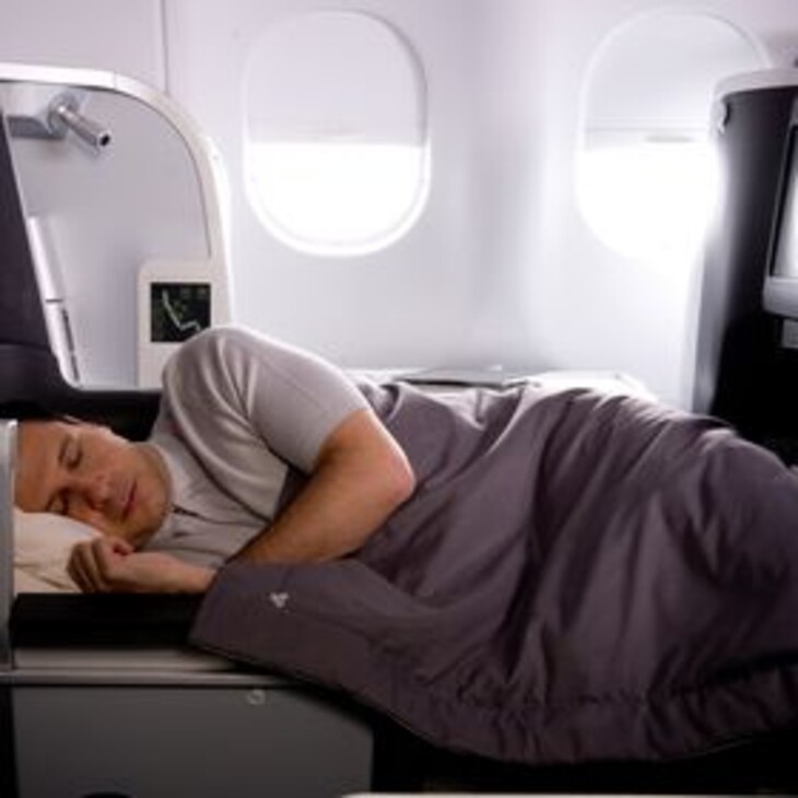 Aer Lingus Business class bed