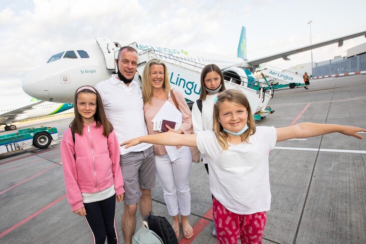 Aer Lingus welcomes customers back