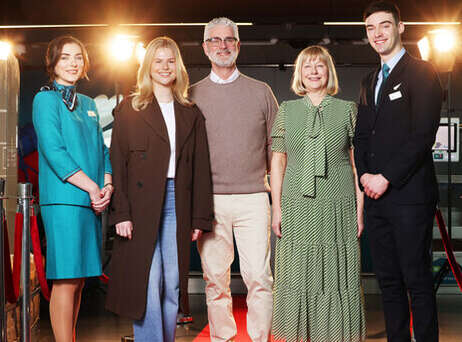 Red Carpet Ready! Aer Lingus Flies Jessie ...